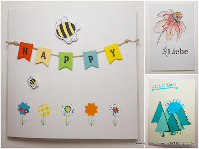 Karten von meinen Lieben zum Geburtstag Stampin' Up! www.eris-kreativwerkstatt.blogspot.de