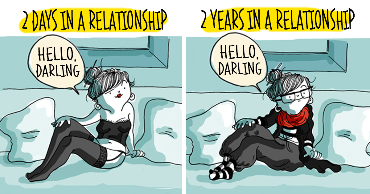 A Girl's Life Presented By 20 Funny Comics