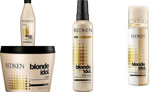 blond idol redken low poo