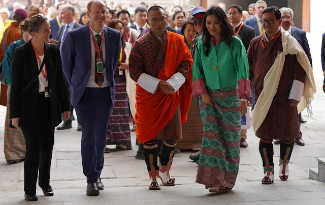 The Queen of Bhutan attended the opening of the Sustainable Finance for Tiger Landscapes Conference