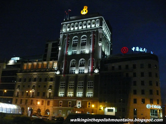 Warsaw at night