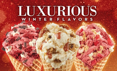 Cold Stone Creamery's 2023 holiday ice cream Creations.