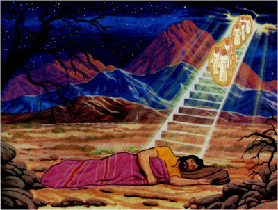Resultado de imagem para escada de JacÃ³ biblia