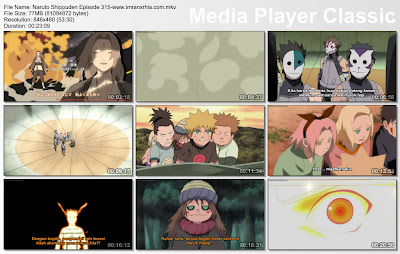 Download Film / Anime Naruto Episode 315 "Salju yang Tersisa" Shippuden Bahasa Indonesia