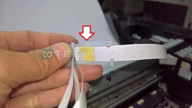  Cara  Ganti Kabel Fleksibel Print Head Epson L1110