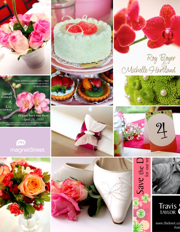  inspirationboard springweddingthemetiffanyblueandchampagne