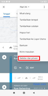 Cara Menghapus History Pencarian di Google Maps