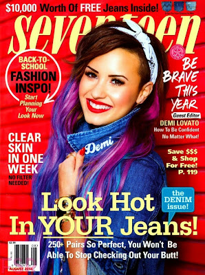 Demi Lovato - Seventeen Magazine, August 2014