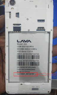 LAVA Z60 H001_INT/S107 FIRMWARE FLASH FILE LCD FIX & DEAD RECOVERY FIX MT6737M 100% TESTED