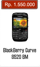 Spesifikasi Dan Harga BlackBerry Curve 8520