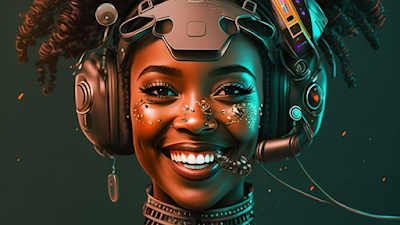 black girl with self acceptance