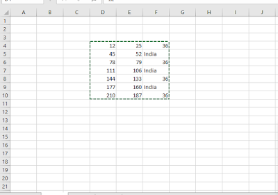 how to select cells in excel