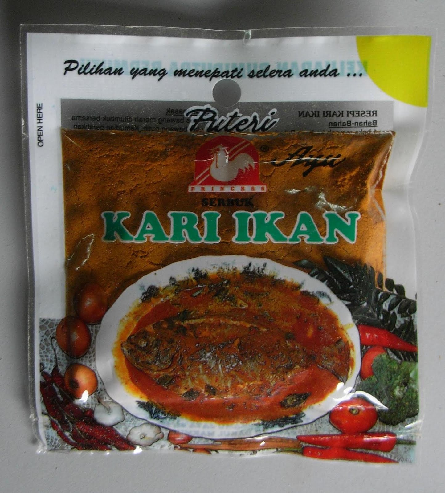 Puteri ayu: Rempah Kari Ikan