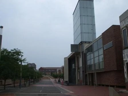 Coming into the Constitutional Court Complex, Johannebsurg