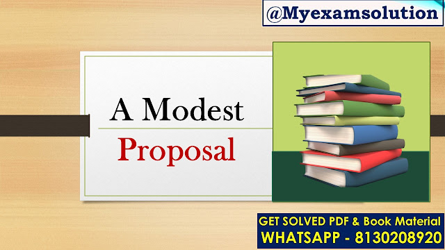 Discuss the use of irony in Jonathan Swift's A Modest Proposal