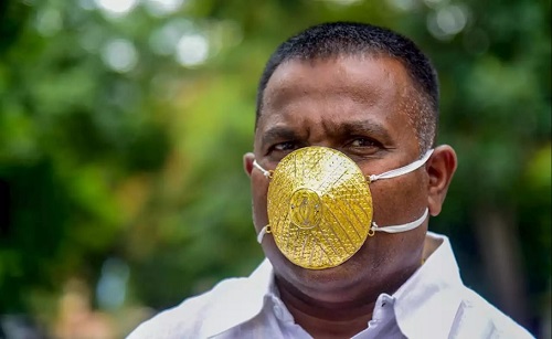 Man Buys N1.5m Gold Face-mask To Save Him From Coronavirus