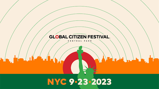 GLOBAL CITIZEN FESTIVAL 2023 HELD IN CENTRAL PARK