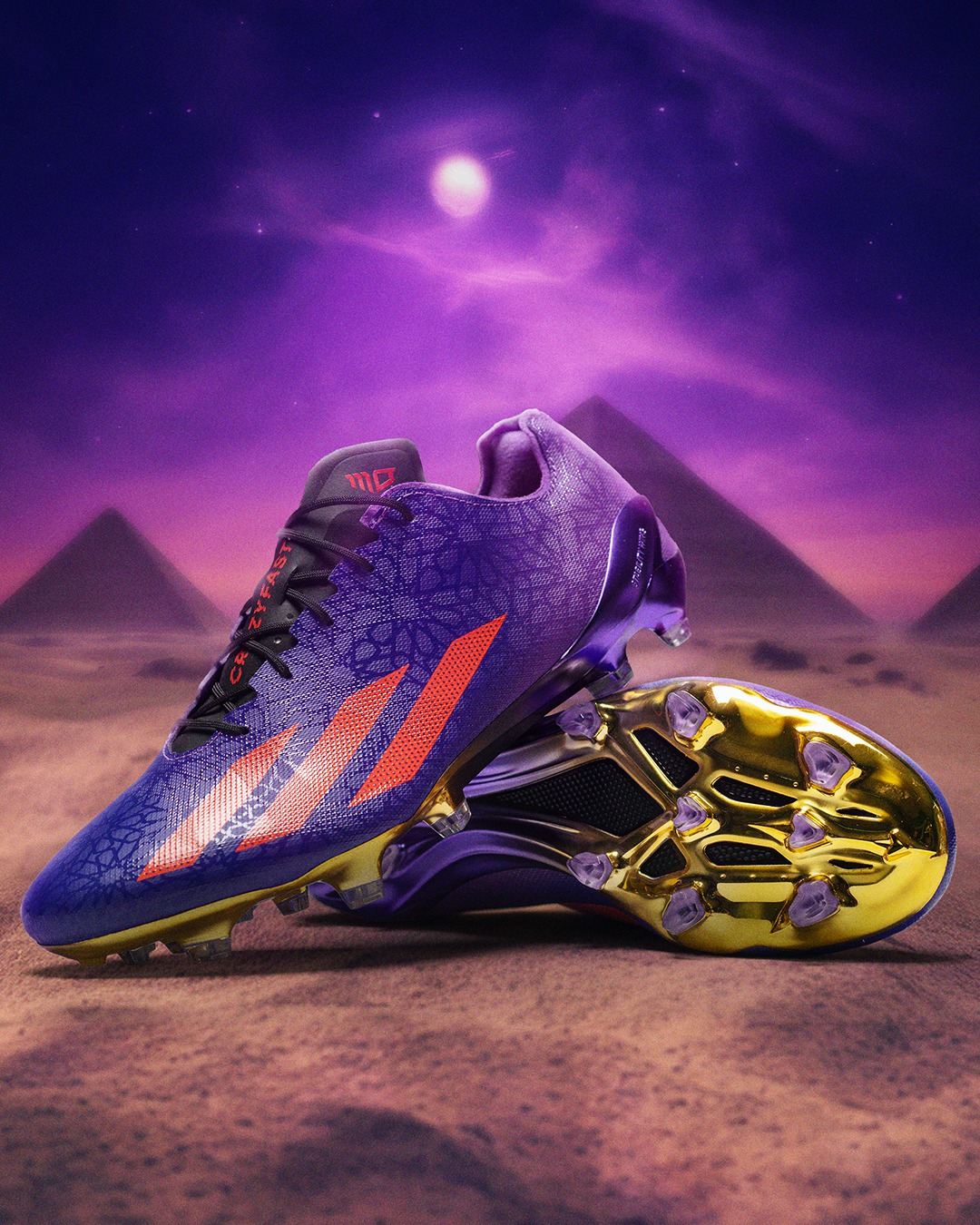 Egyptian Nights: Adidas X Crazyfast Mo Salah 24-24 Signature Boots ...