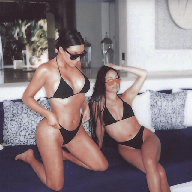 Kim Kardashian in bikini