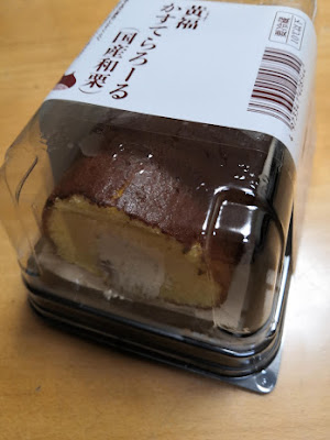 A box of swiss roll 