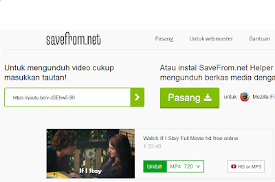 Download Video Youtobe Dengan Savefrom.net