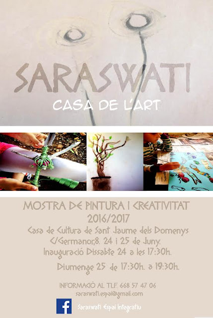 Esguard de Dona - Mostra de Pintura i Creativitat 2017 - Saraswati - Sant Jaume dels Domenys