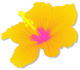 Flores del Clipart de Chicas en Luau.