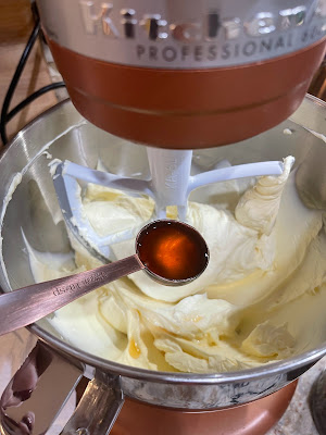 Making the frosting