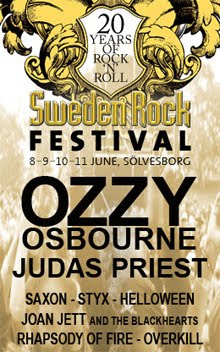 Kansas, Stryper y Buckcherry confirmados para el Sweden Rock Festival