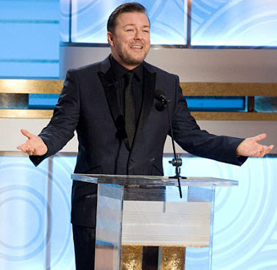 ricky gervais golden globes quotes. ricky gervais golden globes