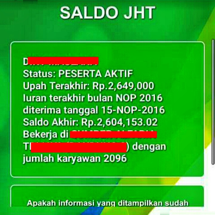 6 Cara Mengetahui Jumlah Saldo JHT BPJS TK/Jamsostek 