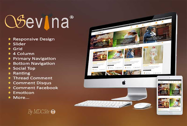 Sevina V1.00 Responsive Blogger Template