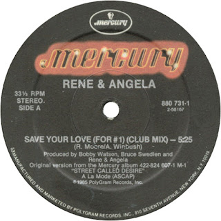 Save Your Love (For #1) (Club Mix) - René & Angela http://80smusicremixes.blogspot.co.uk