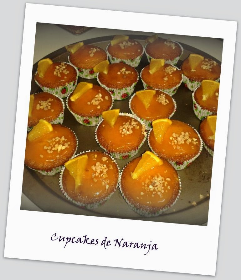 Cupcakes de Naranja