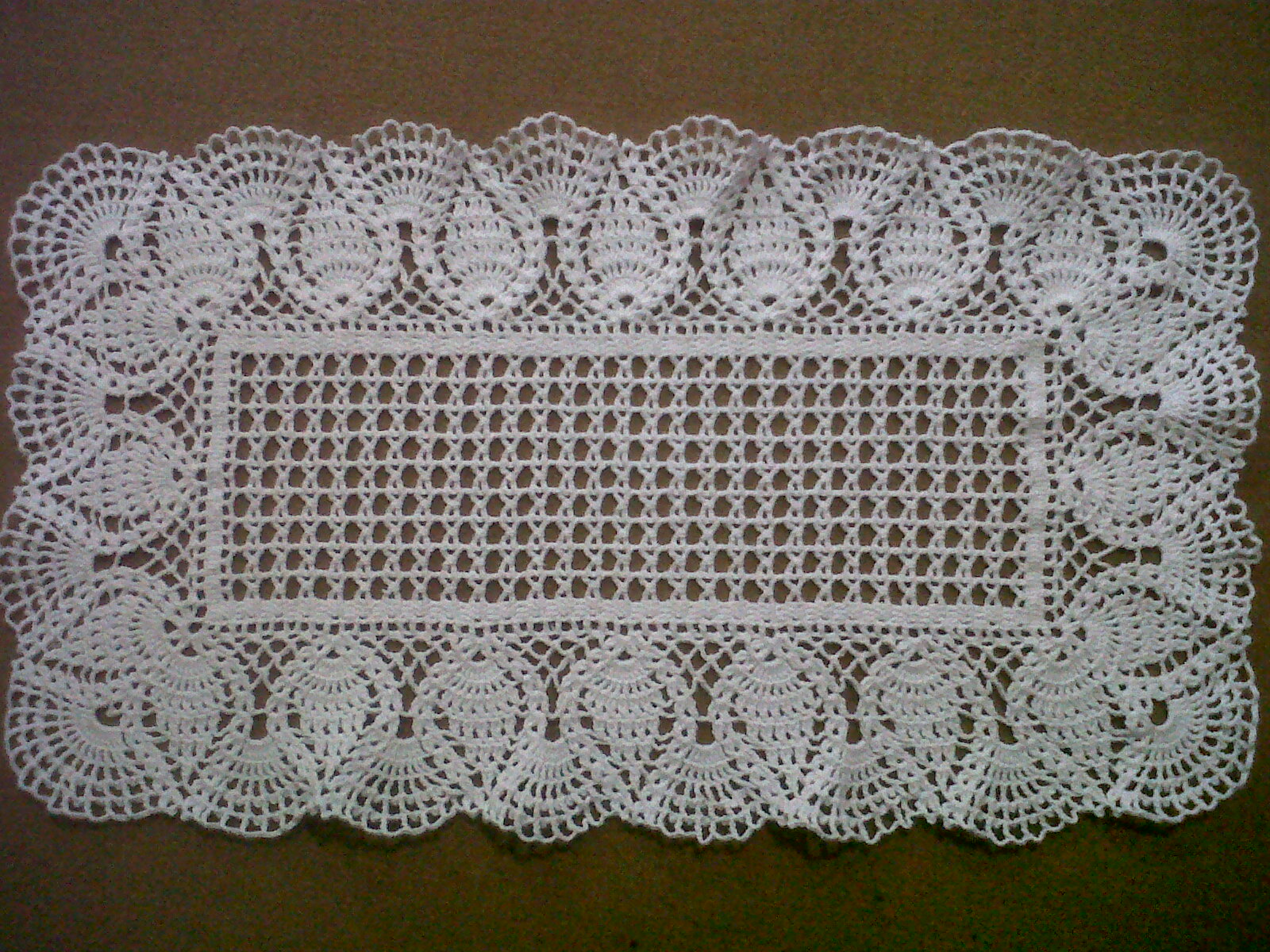 Rajutan Benang Kreasiku Crochet Lace Centerpiece