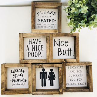  bathroom signs