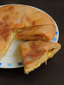 Imeretian Khachapuri, Georgian Cheese flatbread