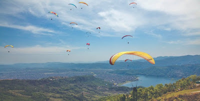 Paragliding in Nepal