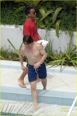 Katie Holmes & Tom Cruise Celebrates Birthday Pool Party