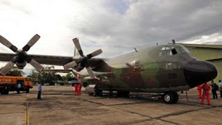 TNI AU: Pesawat Hercules A-1308 yang Mogok di Bandara Malang Telah Dibawa ke Hanggar