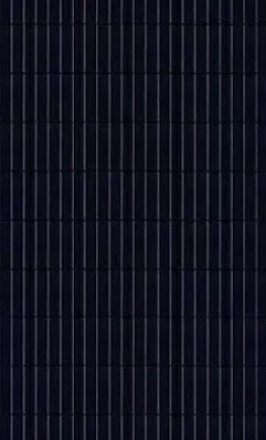 Black monocrystalline solar panel