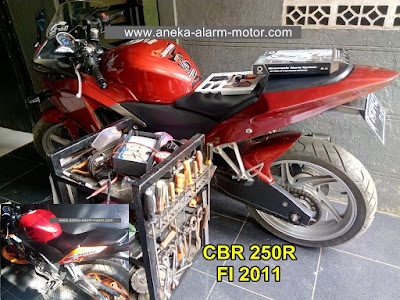 Cara pasang alarm motor CBR 250r Fi 2011