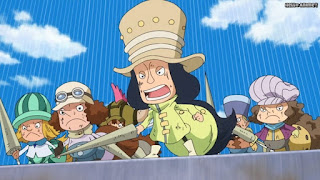 ワンピースアニメ ドレスローザ編 689話 インヘル 小人族 Dwarves トンタッタ Tontatta | ONE PIECE Episode 689