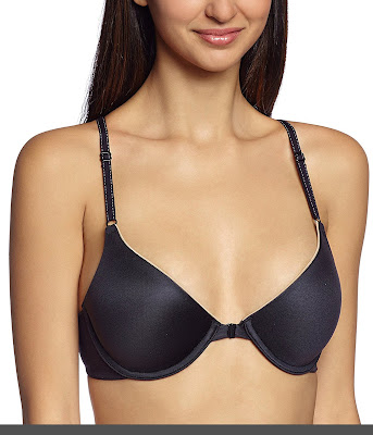 black racerback bra