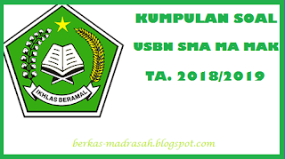 Soal USBN Bahasa Inggris SMA MA SMK K-2013 Tahun 2018/2019