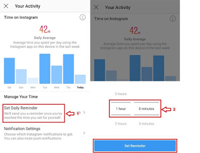 Cara Megaktifkan Fitur Your Activity Supaya Tidak Kecanduan Main Instagram