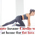 15 minute insane cardio workout at home for fat loss