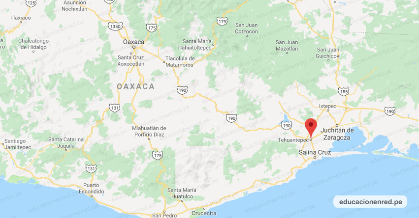 Temblor en México de Magnitud 4.0 (Hoy Domingo 06 Octubre 2019) Sismo - Epicentro - Tehuantepec - Oaxaca - OAX. - SSN - www.ssn.unam.mx