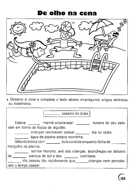 Atividades português 4 ano para imprimir