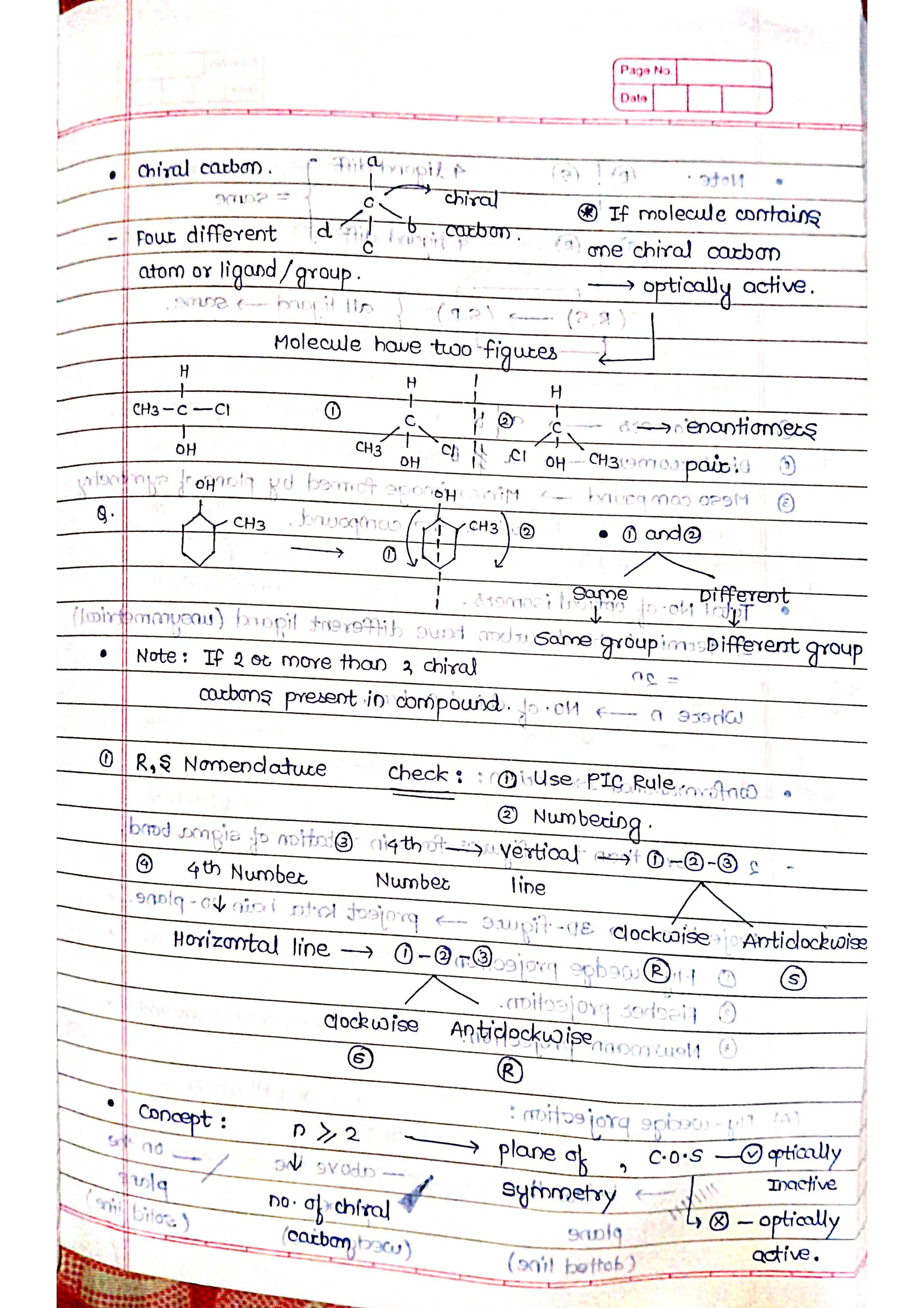 GOC - Chemistry Short Notes 📚